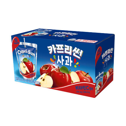 1733 Nongshim Capri-Sun Apple Drink 농심 카프리썬 사과 200ml