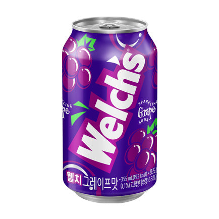 1772 Nongshim Welch's Grape 농심 웰치스 포도 355ml