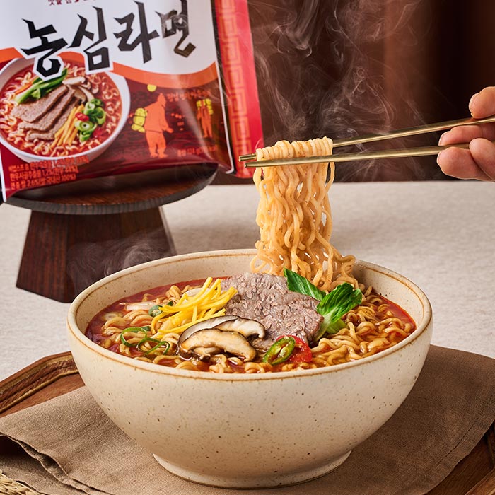 2109 Nongshim Nongshim Ramyun Multi 농심라면 멀티팩, 4개입