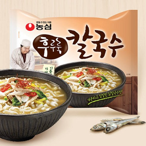 2114 Nongshim Hooroorok Kalguksu 농심 후후룩 칼국수 멀티팩(4입)