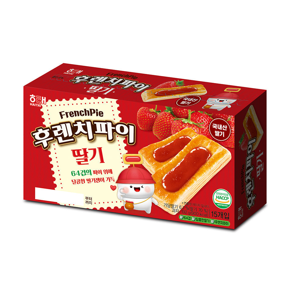 3213 Haitai French Pie Strawberry 해태 후렌치파이 딸기