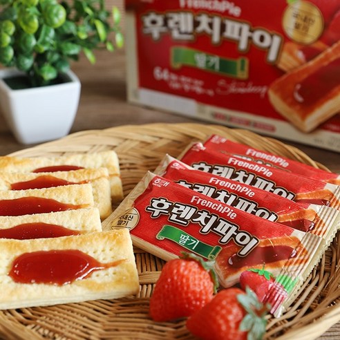 3213 Haitai French Pie Strawberry 해태 후렌치파이 딸기