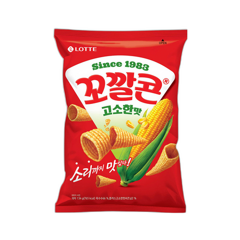 3304 Lotte Kokkal Corn 롯데 꼬깔콘 고소한맛