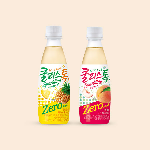 1735 Dongwon CoolpisTok, Peach 동원 쿨피스톡, 복숭아 340ml