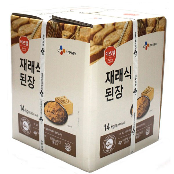 4121 CJ Freshway Doenjang, Soybean Paste CJ 프레시웨이 된장 14kg(업소용)