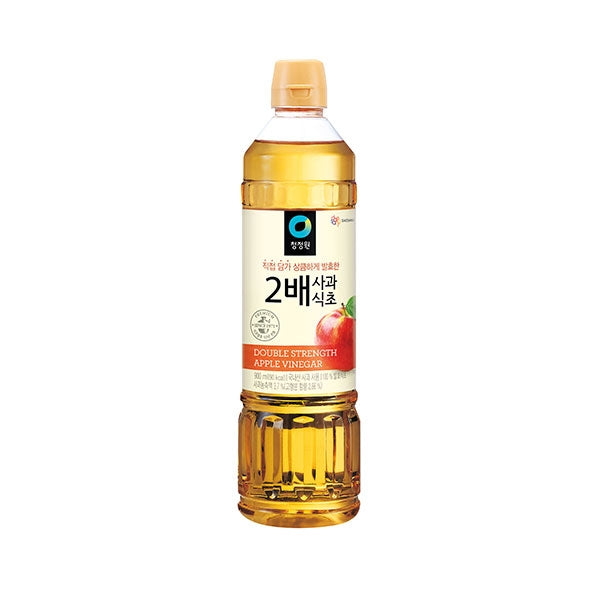 4126 Daesang Chungjungone Double Strength Apple Vinegar 대상 청정원 2배사과식초 900ml