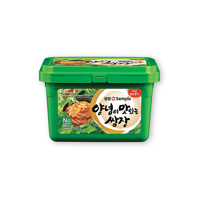 4215 Sempio Ssamjang, Seasoned Soybean Paste, Classic 샘표 양념이 맛있는 쌈장 500g