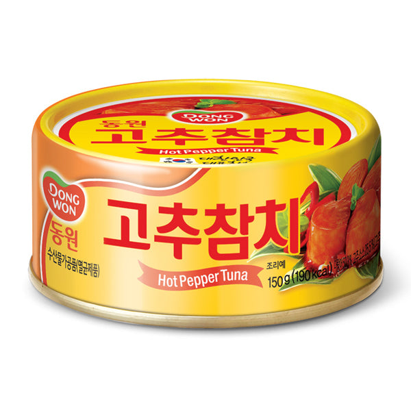7354 Dongwon Light Tuna with Red Pepper Sauce 동원 고추참치 150g