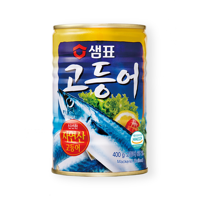 7602 Sempio Mackerel Boiled 샘표 고등어 통조림