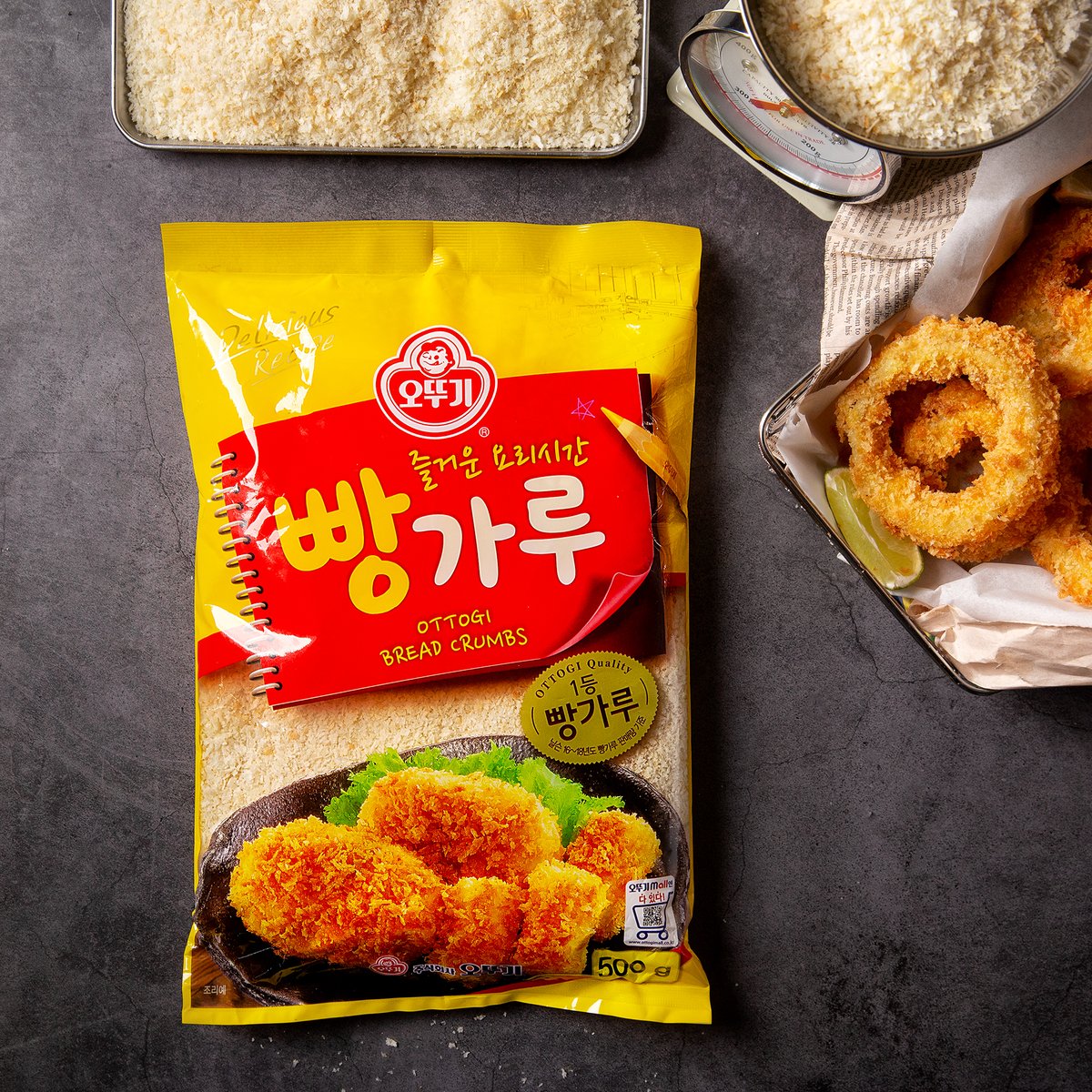 8227 Ottogi Bread Crumbs 오뚜기 빵가루 500g
