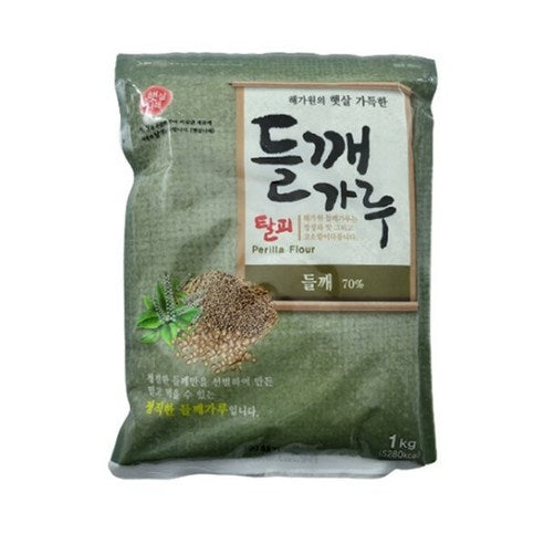 8281 Haegawon Korean Whole Perilla Seed Powder 해가원 들깨가루 1kg