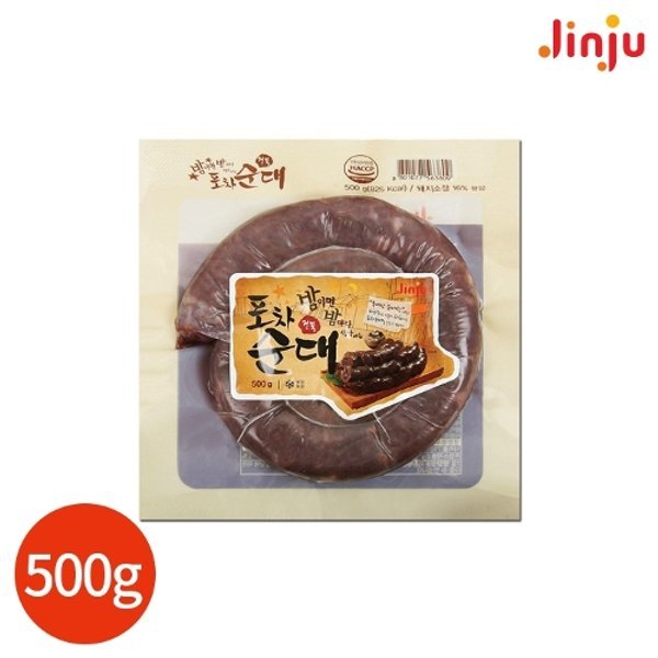 9641 Jinju Sundae Roll 500g 진주햄 포차 순대 500g