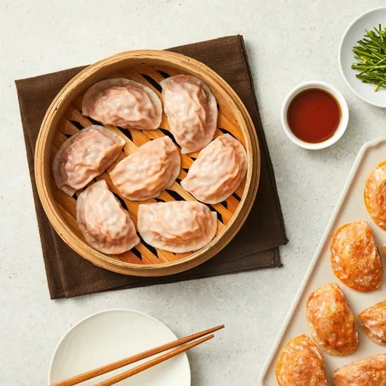 9757 CJ Bibigo Home-made Kimchi Mandu 비비고 수제 진한김치만두 400gx2