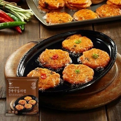 9925 Saongwon Kimchi Pancake 사옹원 부침명장 한입아삭김치전 300g