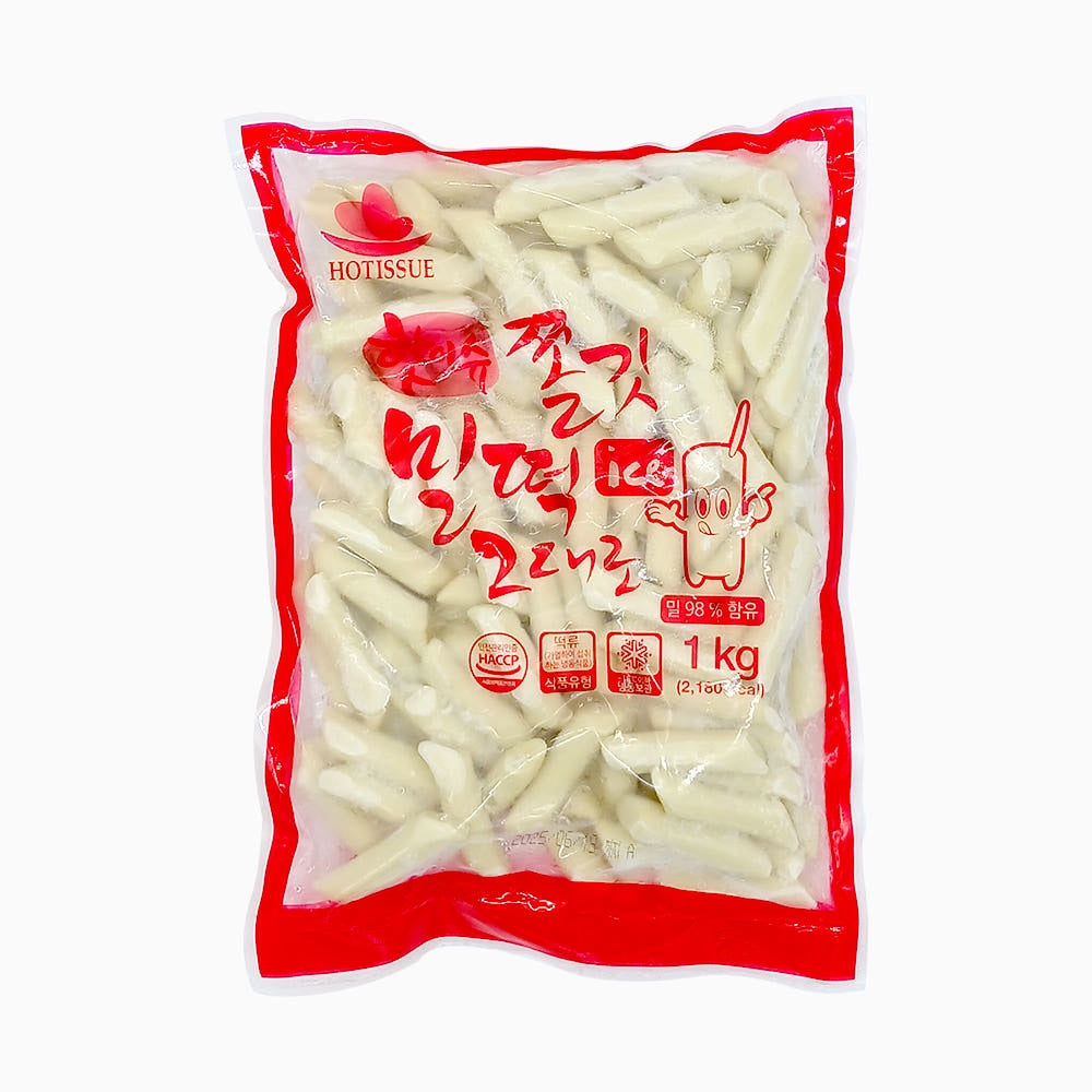 9140 IKFOOD Wheat Flour Tteokbokki 아이케드푸드 밀떡볶이 1kg