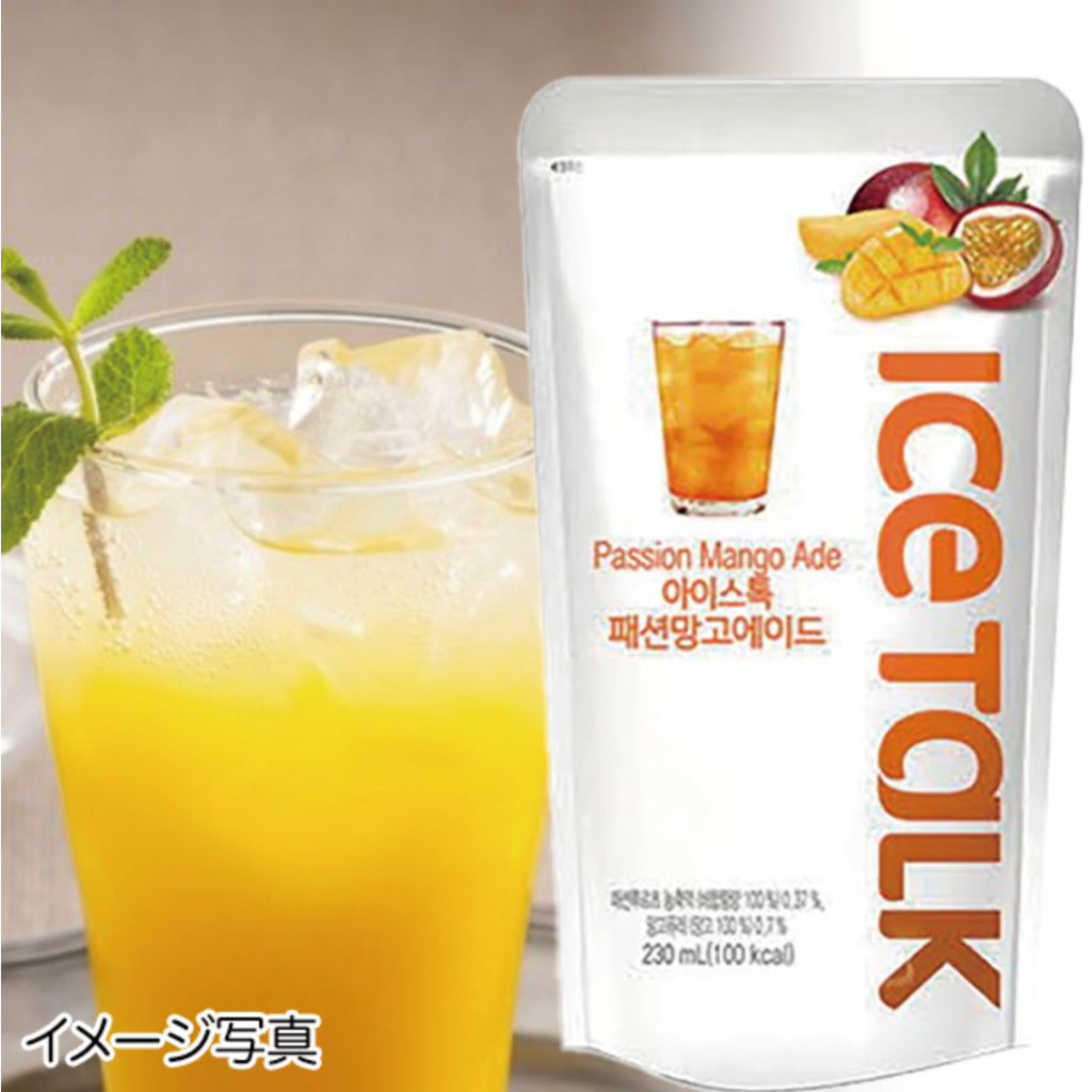 1833 Ice Talk Passion Mango Ade 아이스톡 패션망고에이드 230ml