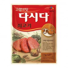 4511 CJ 다시다 쇠고기 1kg (한박스 10개입) 