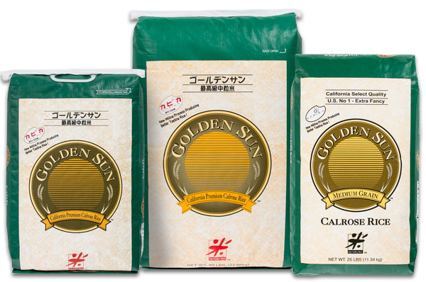 6198 Golden Sun California Premium Calrose Rice 9kg