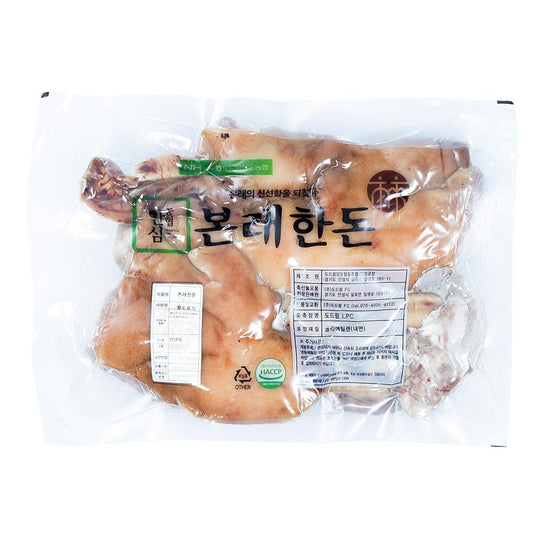 9034 도드람 본래한돈 돈두 2.5kg/ 한 박스 5개입