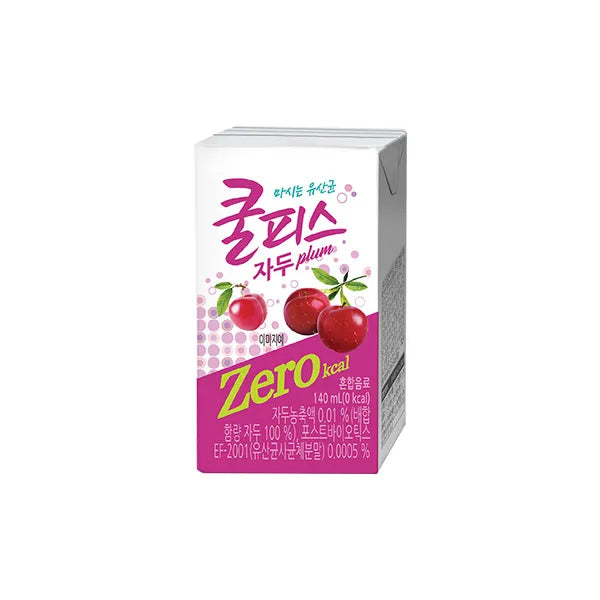 1747 Dongwon Coolpis Pack Zero, Plum 동원 쿨피스팩 제로, 자두 140ml