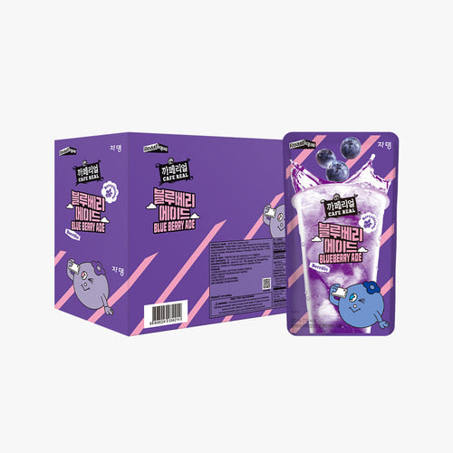 1849 JARDIN Cafe Real Blueberry Ade 쟈뎅 까페리얼 블루베리 에이드 230ml