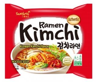 2138 Samyang Kimchi Ramyun Export 120g 삼양 김치라면 수출용 120g