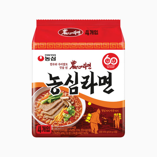 2109 Nongshim Nongshim Ramyun Multi 농심라면 멀티팩, 4개입