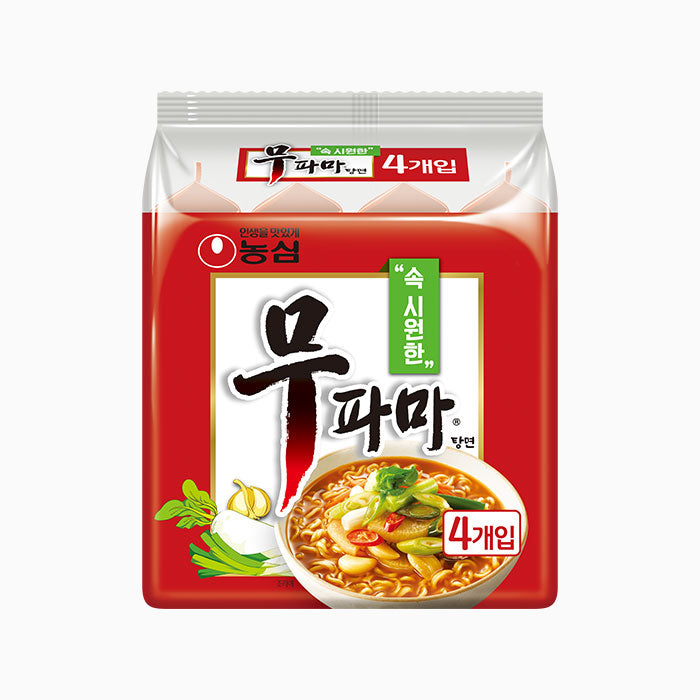 2159 Nongshim Mupamatangmyun Multi 농심 무파마탕면 멀티팩, 4개입