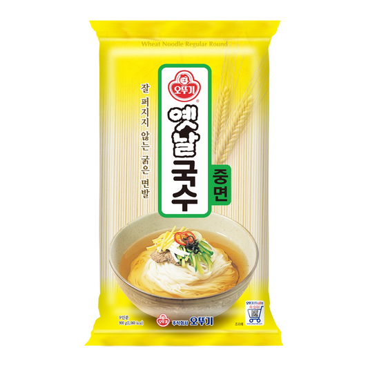 [Market Hot Deal] 2502-1 Ottogi Wheat Noodle Regular Round 오뚜기 옛날국수 중면 900g, 50% OFF