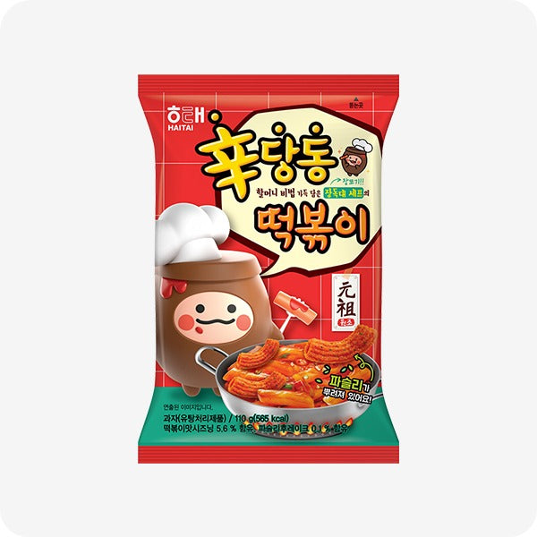 3229 Haitai Sindangdong Toppoki Snack 해태 신당동떡볶이 110g