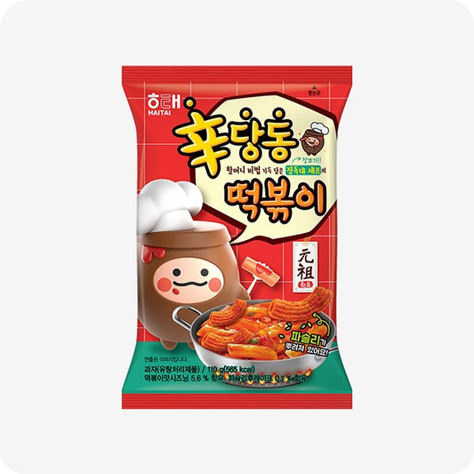 3229 Haitai Sindangdong Toppoki Snack 해태 신당동떡볶이 110g