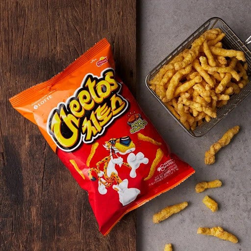 3308 Lotte Cheetos, SmokyBBQ 롯데 치토스 스모키바베큐맛 82g