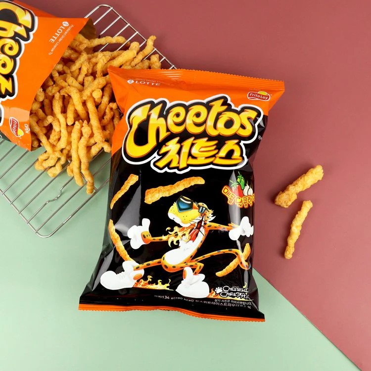 3309 Lotte Cheetos, Sweet&Spicy 롯데 치토스 매콤달콤한맛 82g