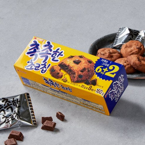 3417 Orion Choco Chip Cookies 오리온 촉촉한 초코칩 160g