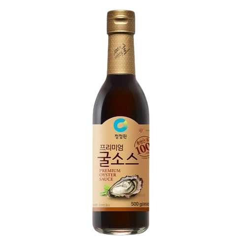 [+1] 4127-1 Daesang Chungjungone Premium Oyster Sauce 청정원 프리미엄 굴소 500g