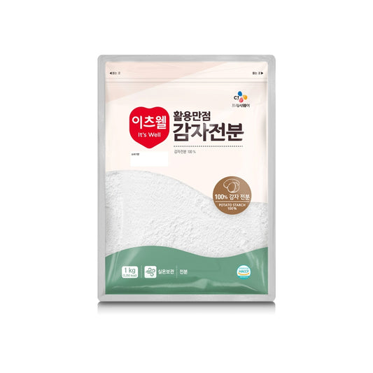 8314 CJ It's Well Potato Starch Powder CJ 이츠웰 감자전분 100% 1kg