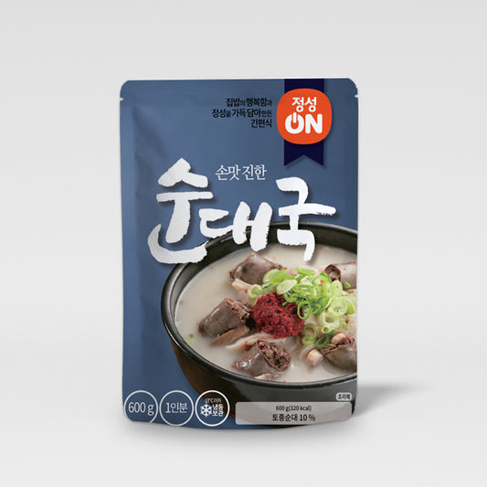 9012 Chowon Sundaeguk 정성온 순대국(냉동) 600g