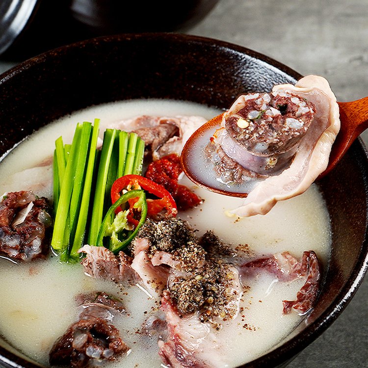9012 Chowon Sundaeguk 정성온 순대국(냉동) 600g