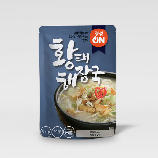 9013 Chowon Dried Pollack Hangover Soup 정성온 황태해장국(냉동) 600g