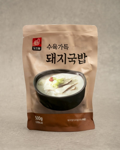 [Market hot Deal] 9020 Dodram Pork Soup 도드람 수육가득 돼지국밥 500g, 30% OFF