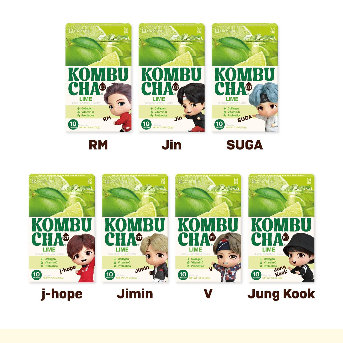1887 BT Kombucha Lime BT 콤부차 라임