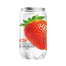 1412 OKF Sparkling Strawberry OKF 스파클링 딸기 350ml